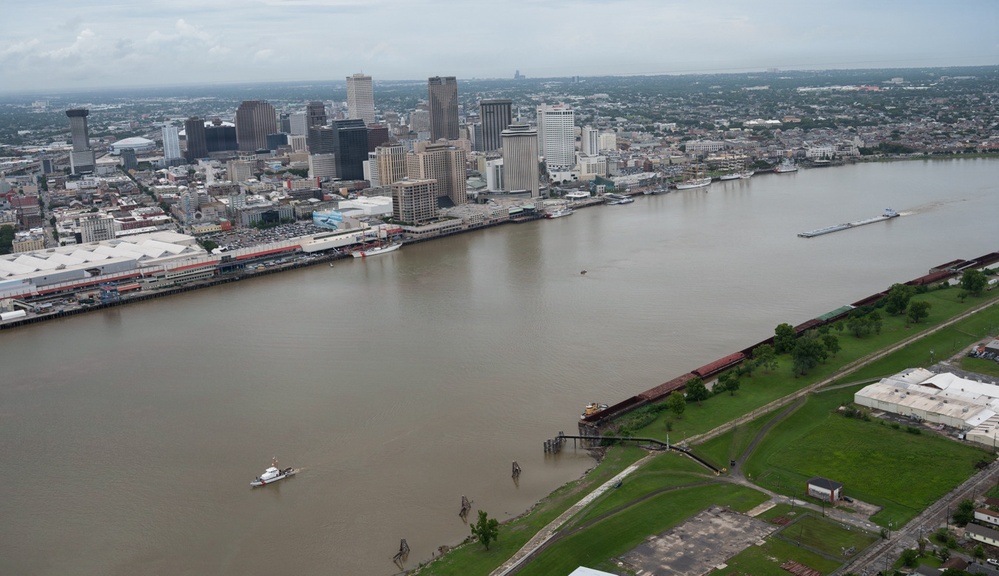 Coast Guard Conducts Aerial Operations for Sail 250