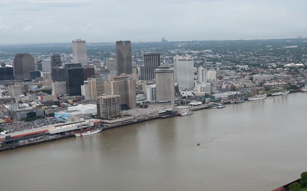 Coast Guard Conducts Aerial Operations for Sail 250