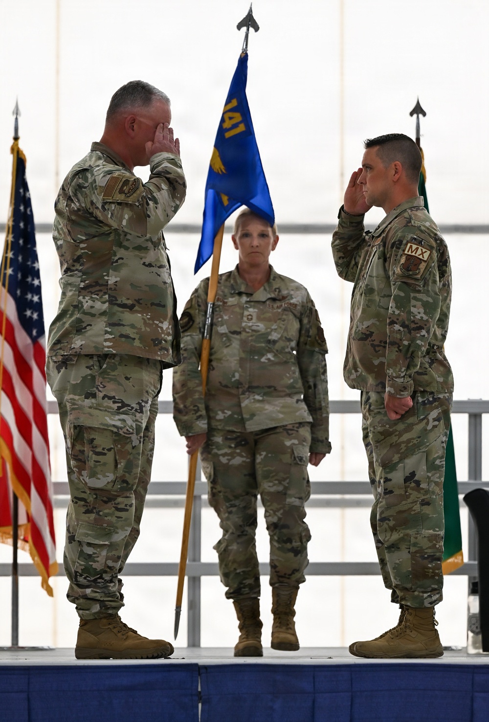 Lt. Col. Timothy Ridnour assumes command of 141st Air Maintenance Squadron