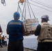 USS Portland Conducts Underway Replenishment with USNS Cesar Chavez