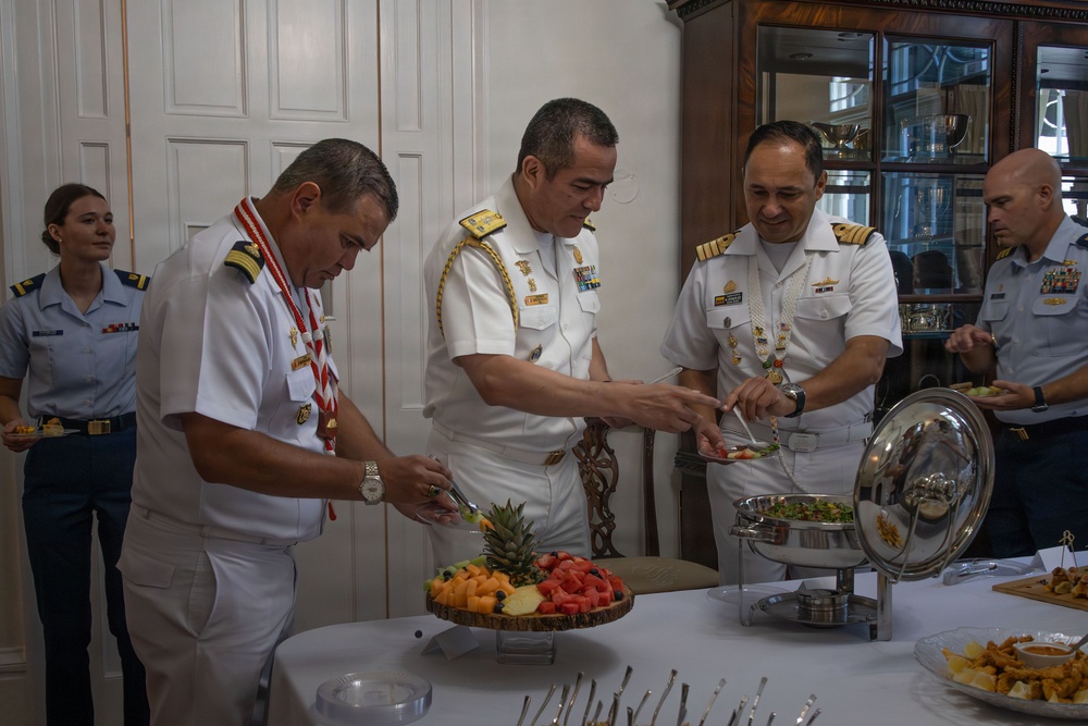 Brunch at Quarters A during SAIL250