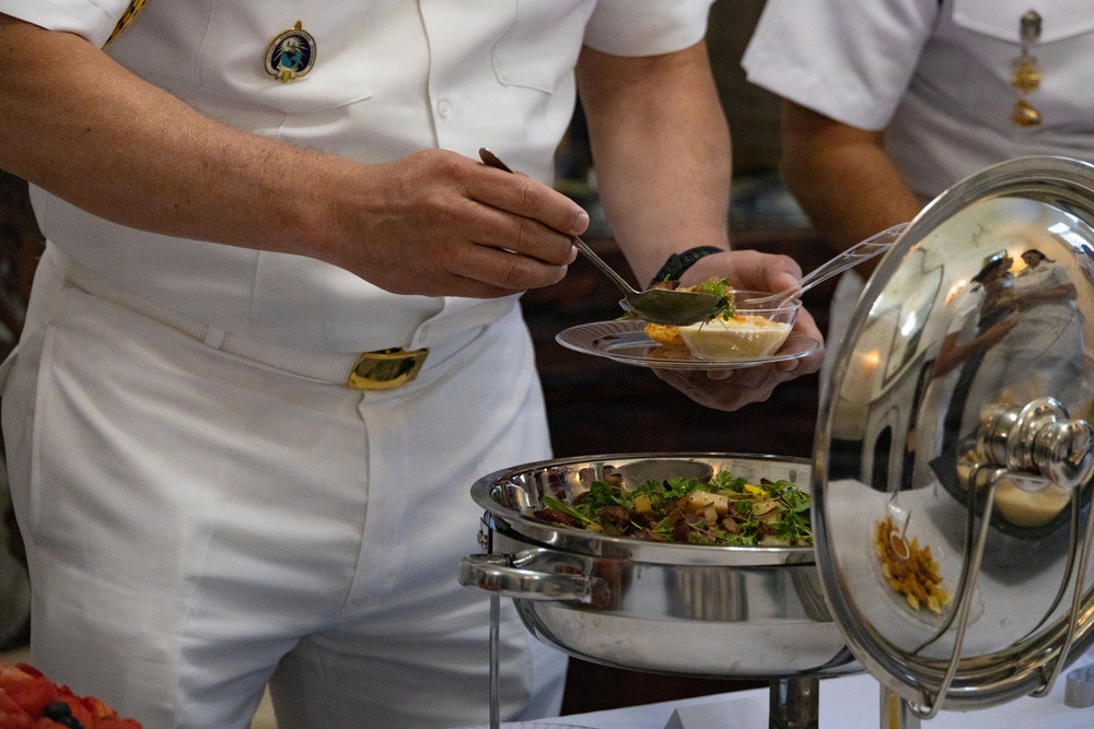Brunch at Quarters A during SAIL250