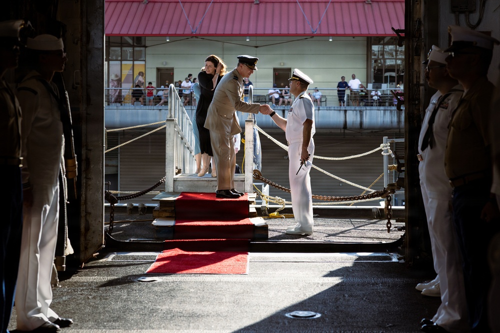 USS Kearsarge (LHD-3) Reception Night