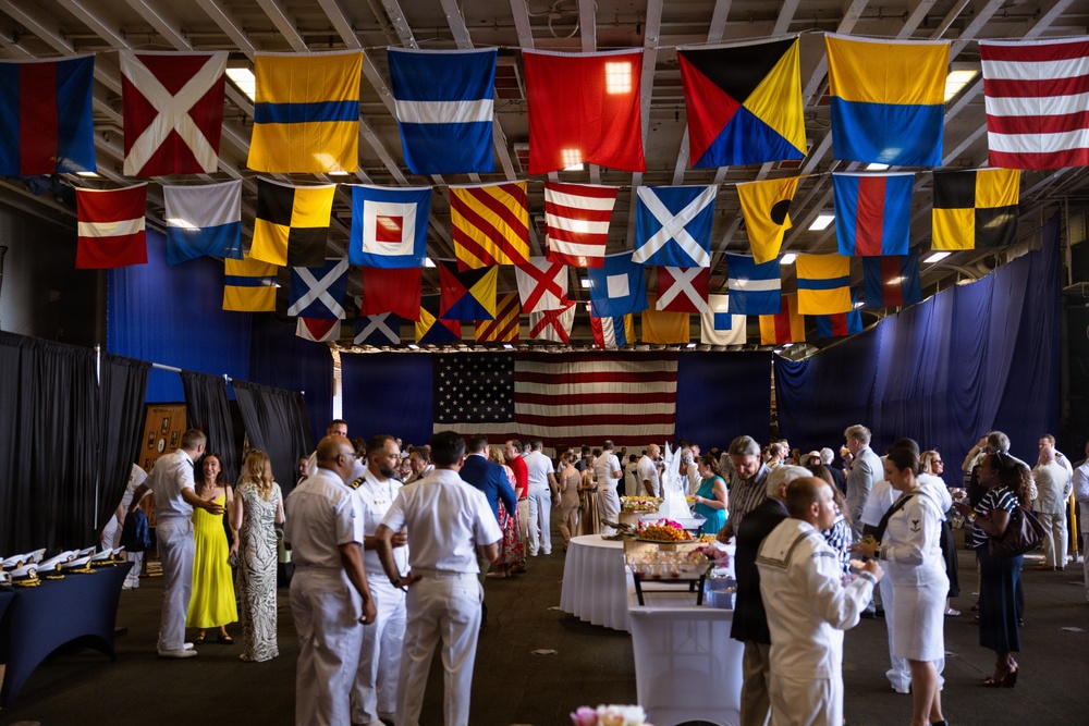 USS Kearsarge (LHD-3) Reception Night