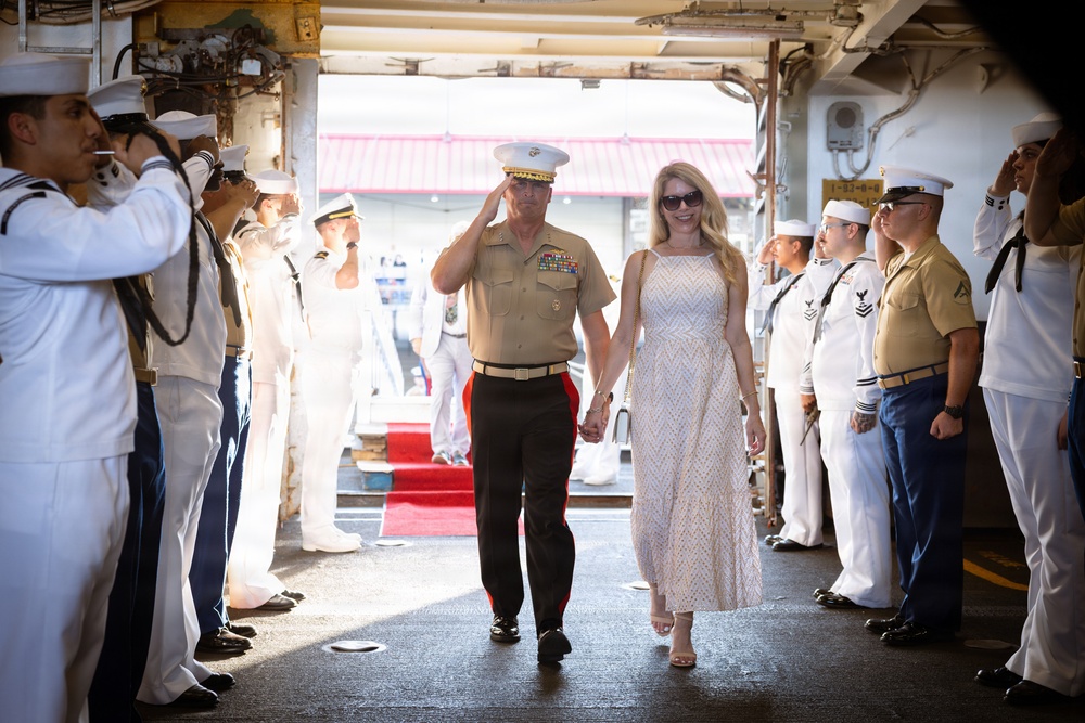 USS Kearsarge (LHD-3) Reception Night