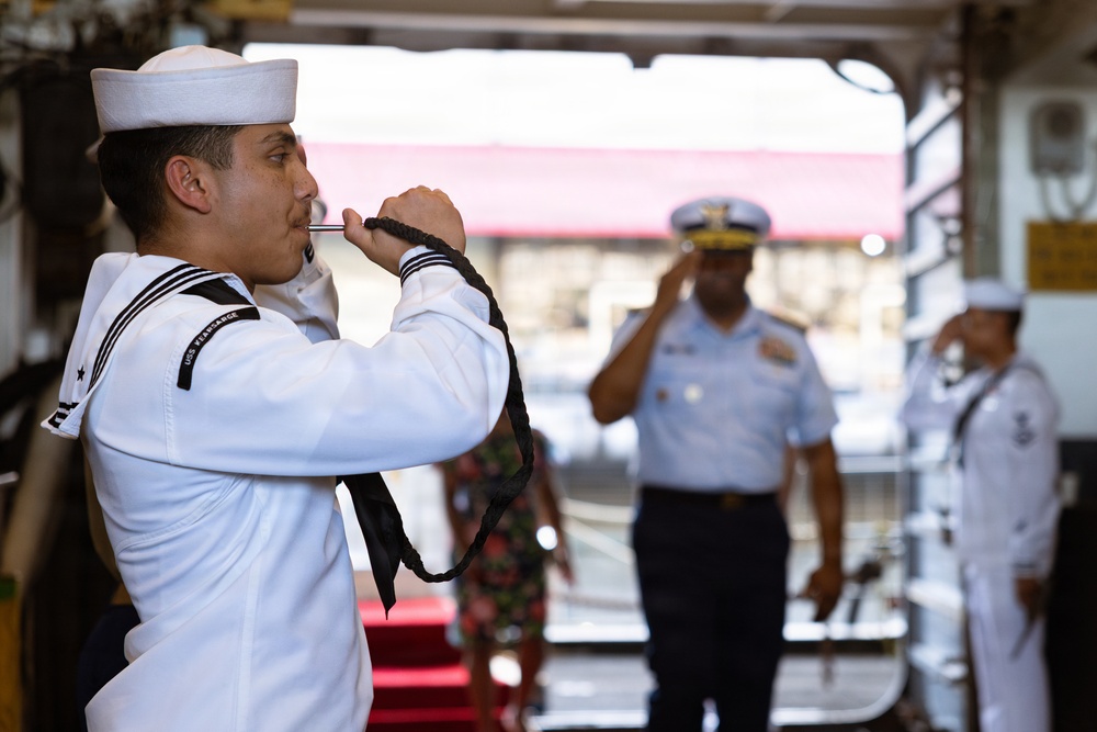 USS Kearsarge (LHD-3) Reception Night