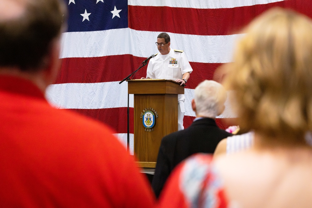 USS Kearsarge (LHD-3) Reception Night