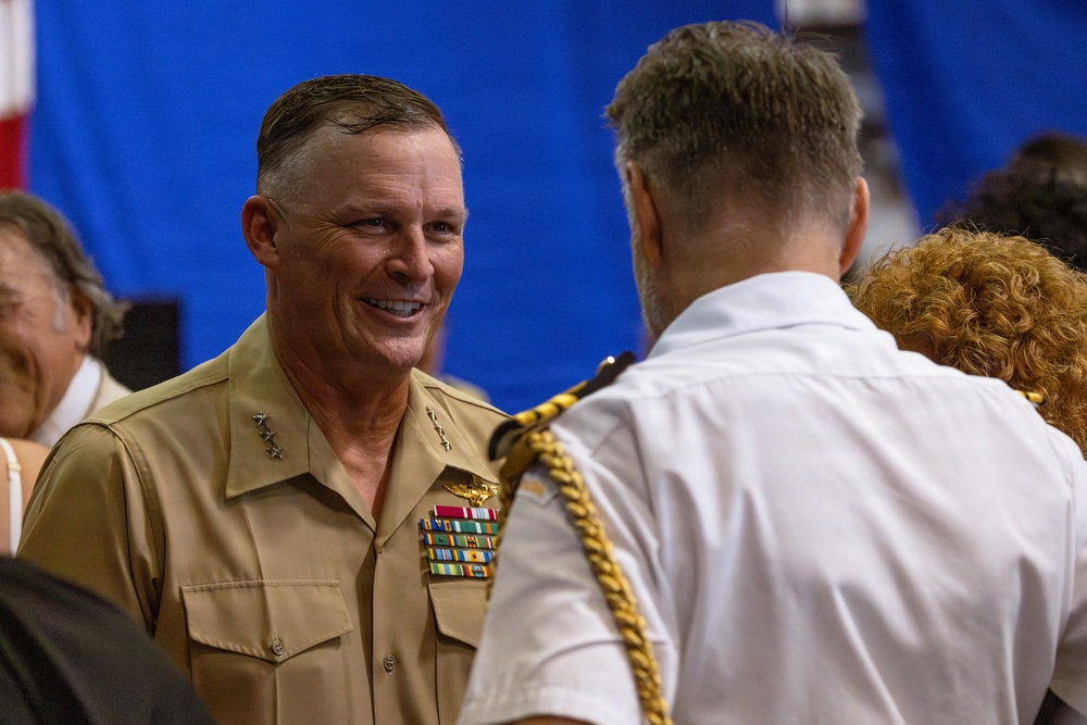 USS Kearsarge (LHD-3) Reception Night