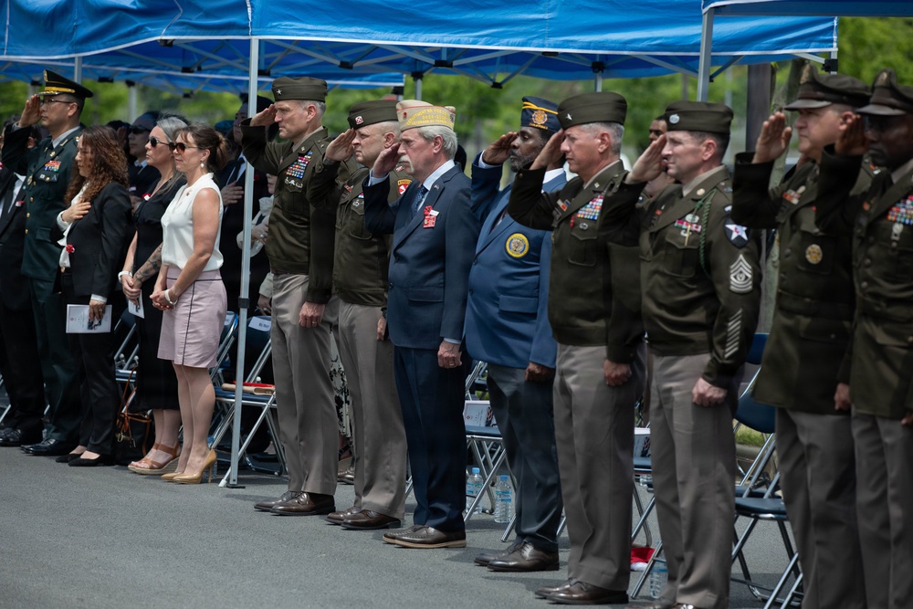 Memorial Day Ceremony and 21-Gun Salute held on Camp Humphreys