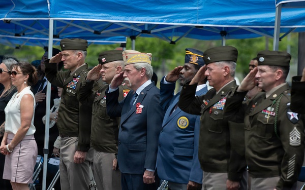 Memorial Day Ceremony and 21-Gun Salute held on Camp Humphreys