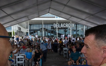 Sail 250 New Orleans hosts Service Members, Local Chefs During Seafood Cookoff