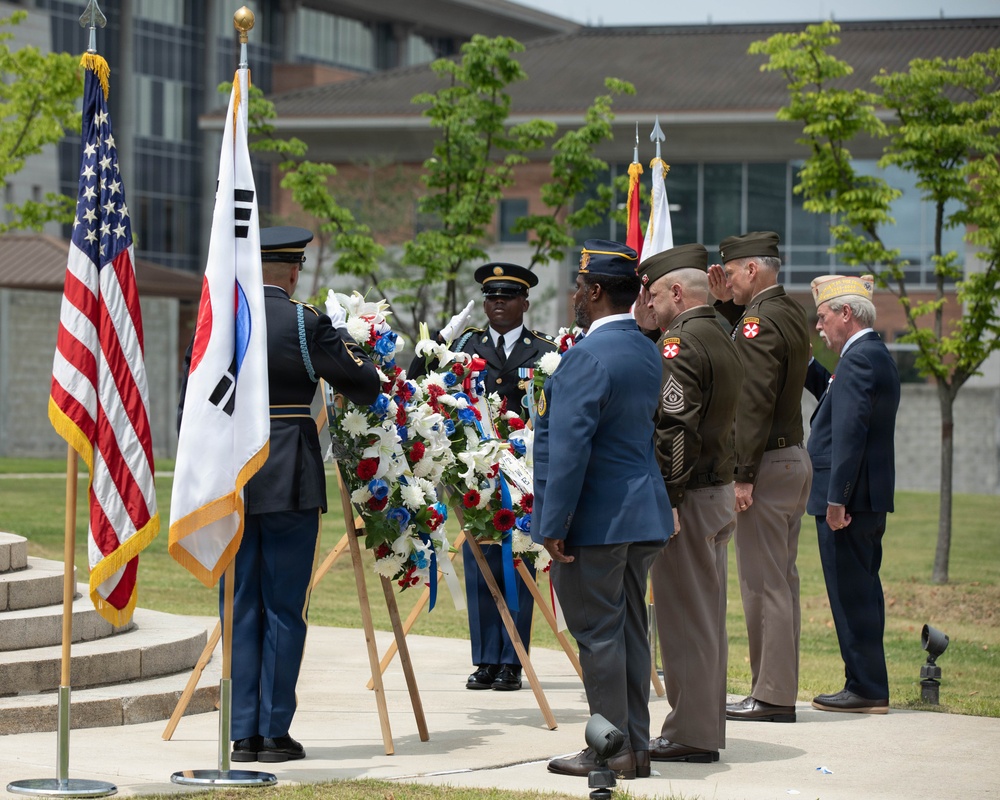 Memorial Day Ceremony and 21-Gun Salute held on Camp Humphreys