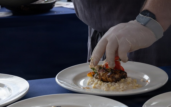 Sail 250 New Orleans hosts Service Members, Local Chefs During Seafood Cookoff