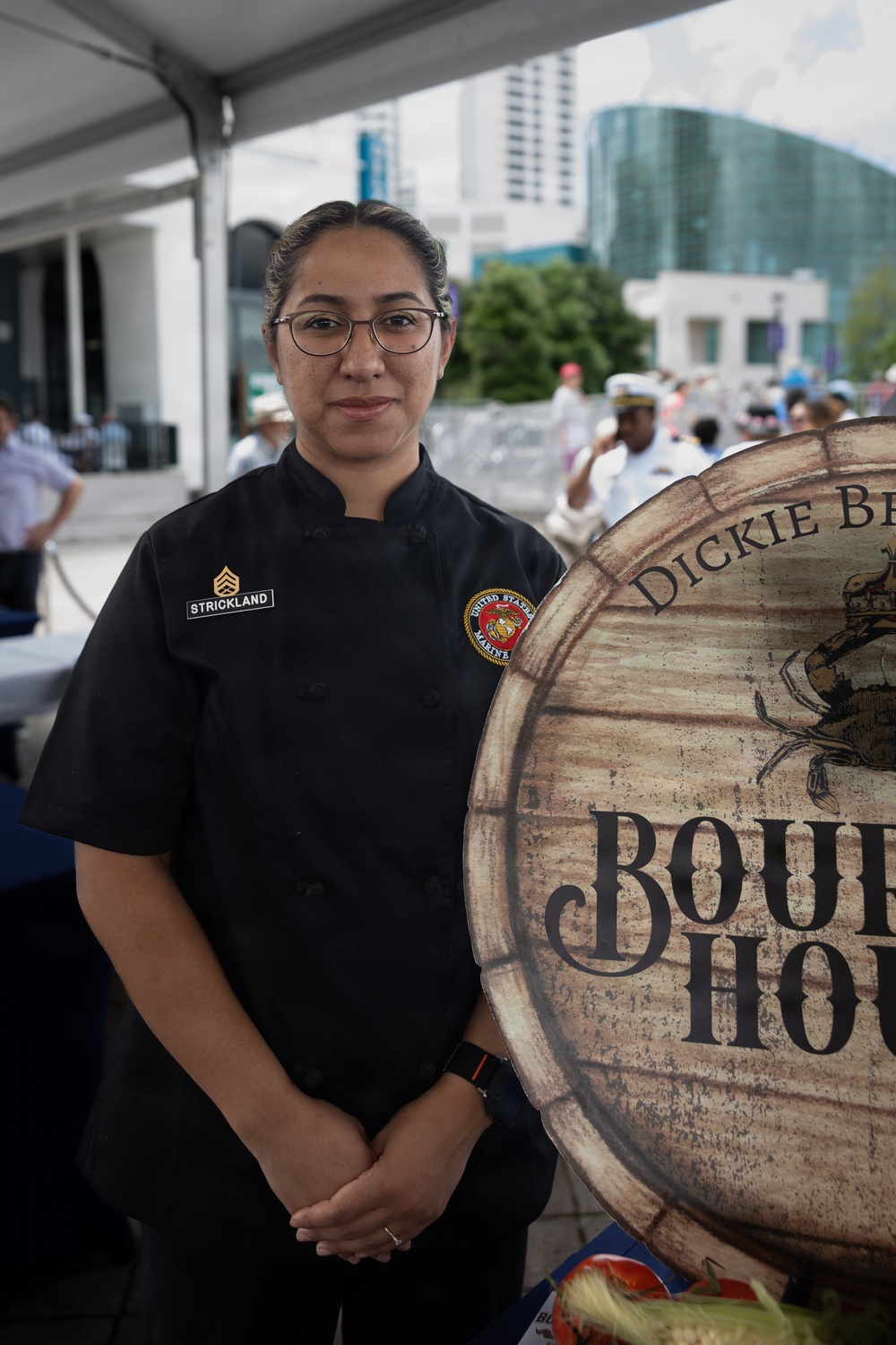 Sail 250 New Orleans hosts Service Members, Local Chefs During Seafood Cookoff