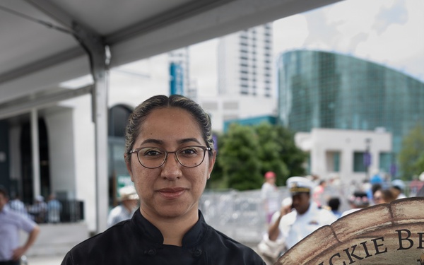 Sail 250 New Orleans hosts Service Members, Local Chefs During Seafood Cookoff