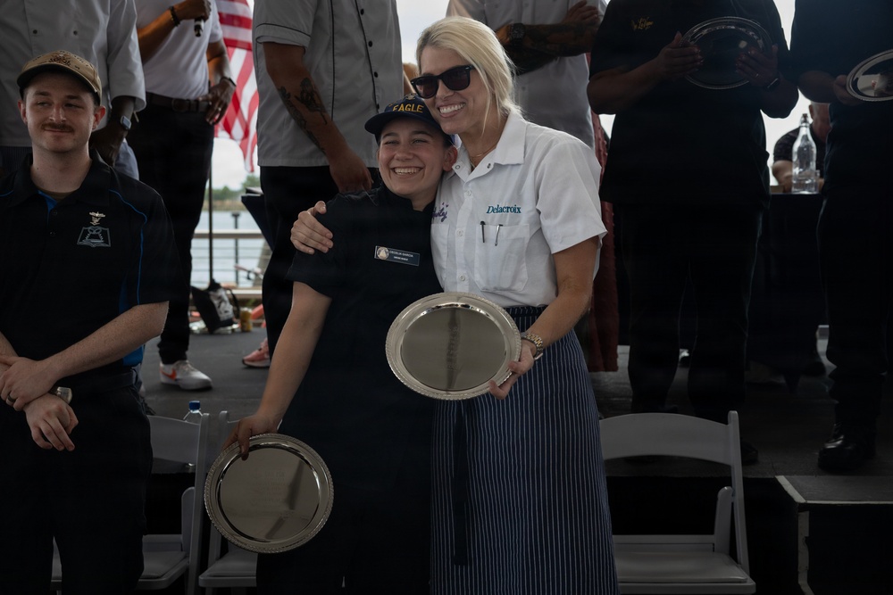 Sail 250 New Orleans hosts Service Members, Local Chefs During Seafood Cookoff