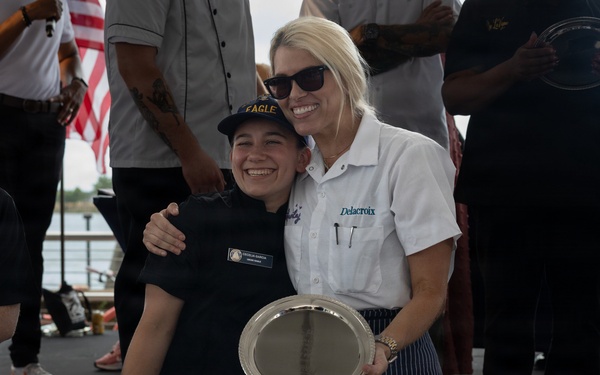 Sail 250 New Orleans hosts Service Members, Local Chefs During Seafood Cookoff