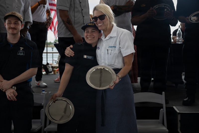 Sail 250 New Orleans hosts Service Members, Local Chefs During Seafood Cookoff