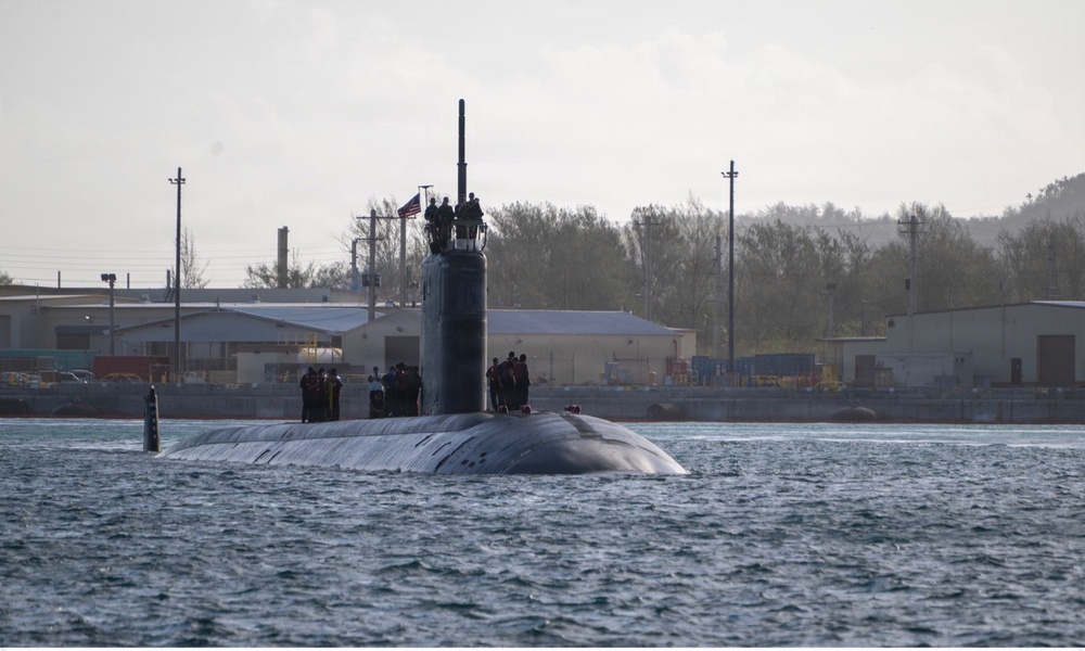 USS Jefferson City returns to port