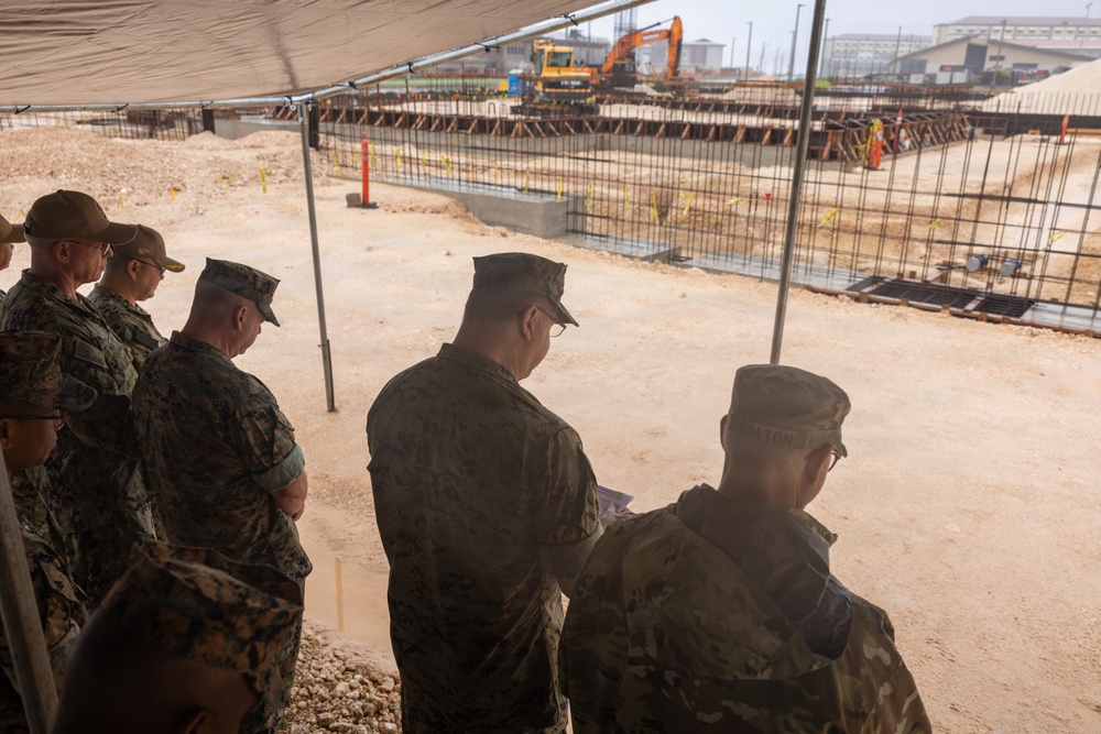 Camp Blaz Chapel breaks ground and receives blessing