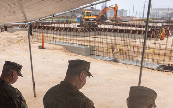 Camp Blaz Chapel breaks ground and receives blessing