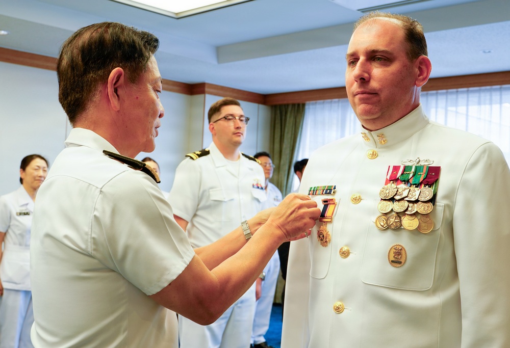 CMC Kaszubowski Receives Commendation from JMSDF