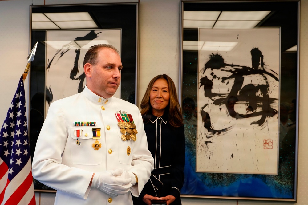 CMC Kaszubowski Receives Commendation from JMSDF