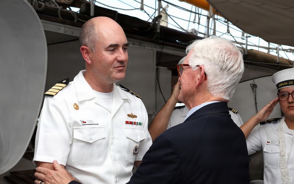 Sail 250 New Orleans CNS Esmeralda Reception