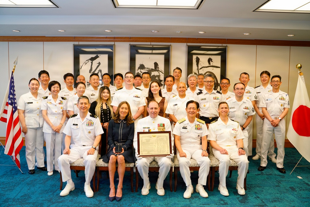 CMC Kaszubowski Receives Commendation from JMSDF