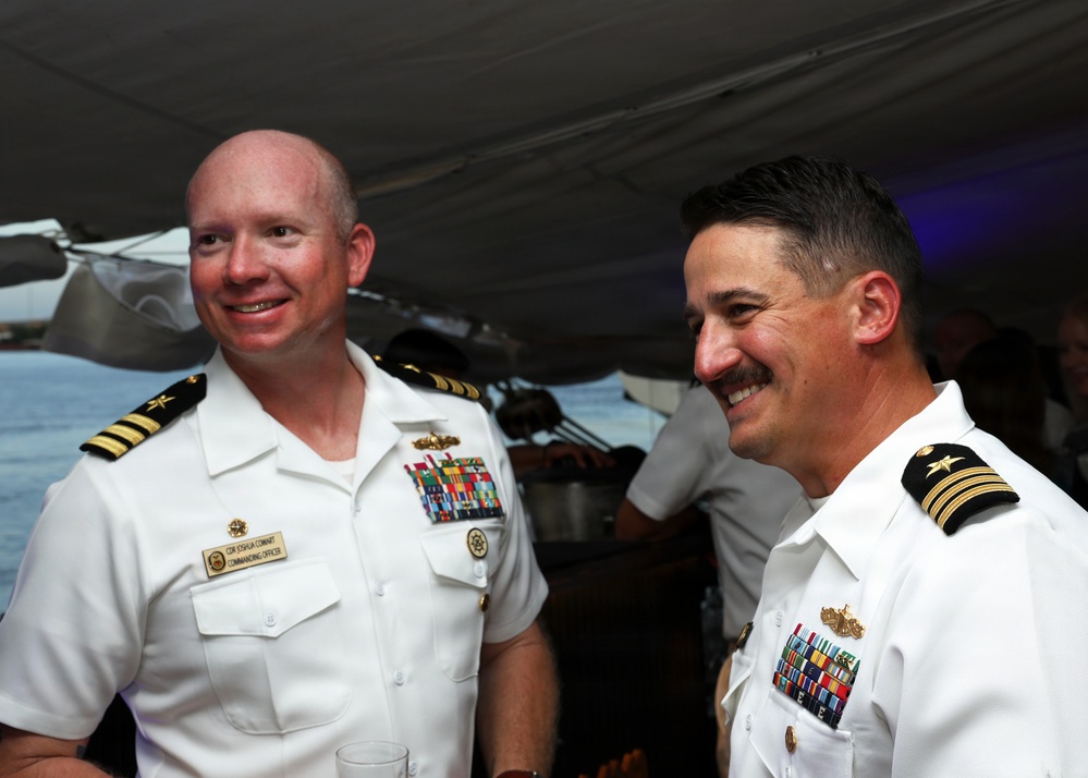 Sail 250 New Orleans CNS Esmeralda Reception