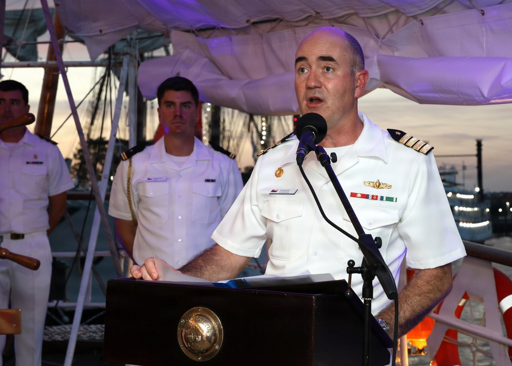 Sail 250 New Orleans CNS Esmeralda Reception
