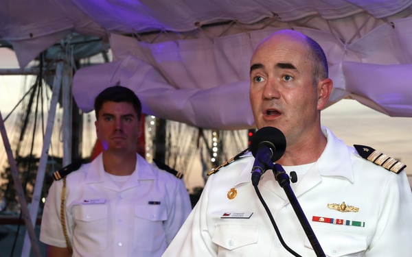 Sail 250 New Orleans CNS Esmeralda Reception