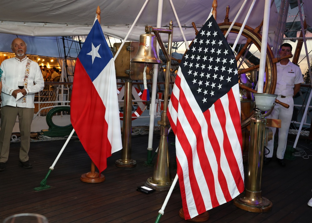 Sail 250 New Orleans CNS Esmeralda Reception