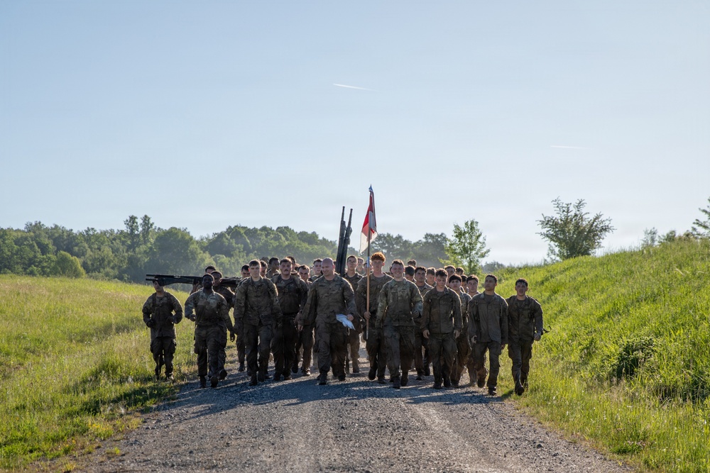 Dragoon Week: 2nd Cavalry Regiment Soldiers conduct decontamination lane training during the Dragoon Charge event
