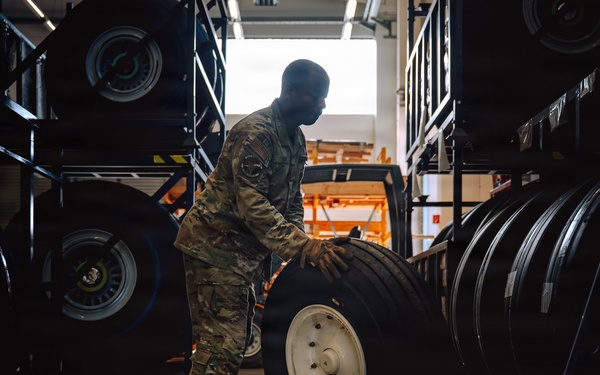 Airmen’s PSI, pressure starts inside at 86th Wheel and Tire Shop