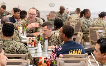 NAS Sigonella Sailor 360 Coffee with the Chiefs