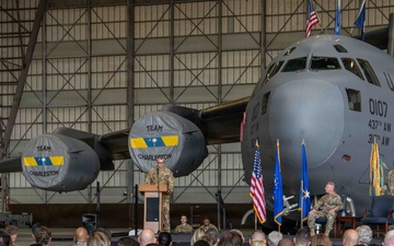 Col. Edward “Ed” G. Yeash III assumes command of the 315th Airlift Wing