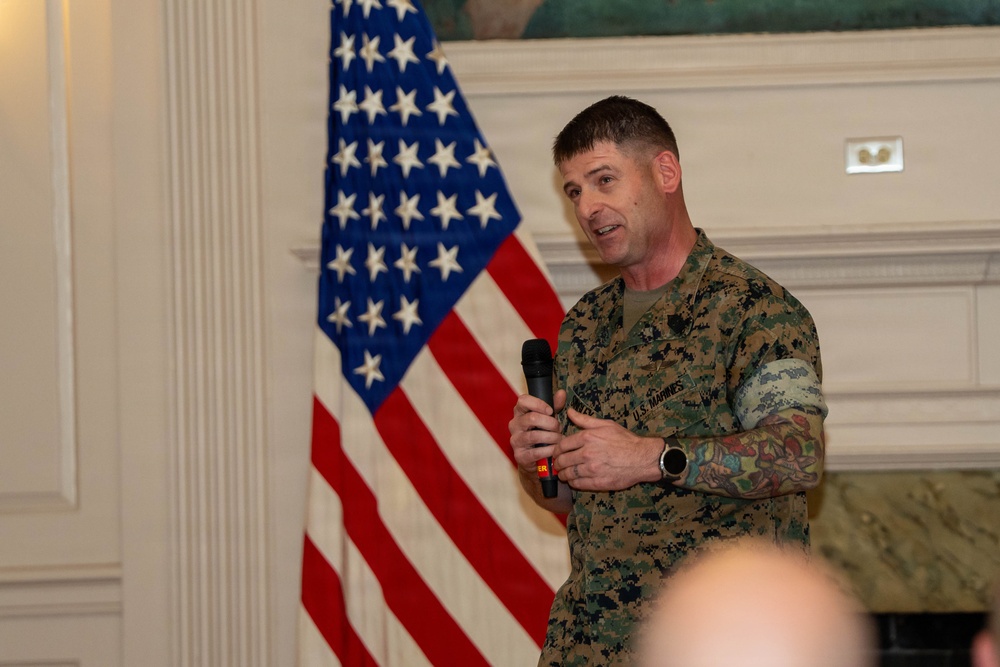 MCWL Command Senior Enlisted Leader Relief and Appointment Ceremony