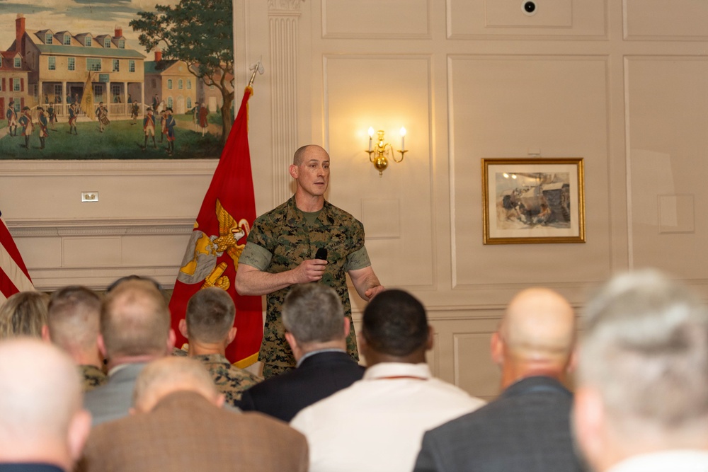MCWL Command Senior Enlisted Leader Relief and Appointment Ceremony