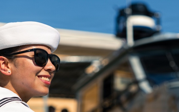 Recruiters visit high school during Harrisburg Navy Week