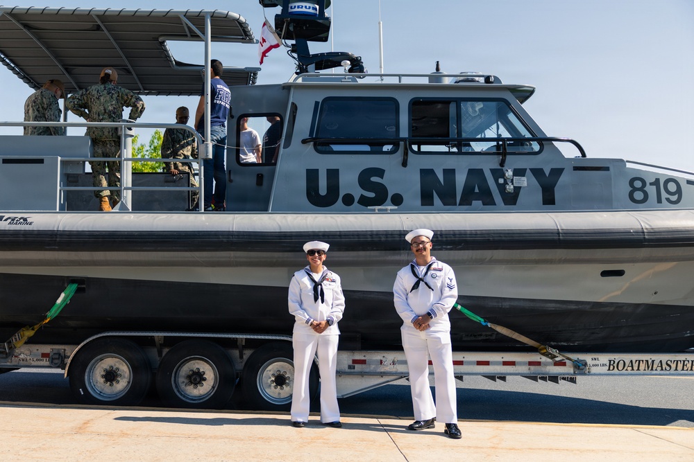 Recruiters visit high school during Harrisburg Navy Week