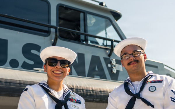 Recruiters visit high school during Harrisburg Navy Week