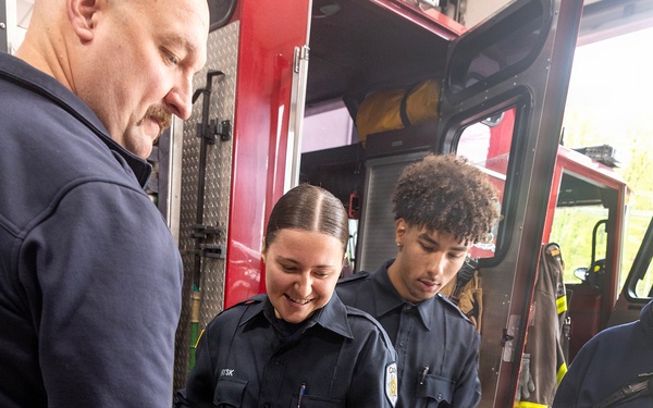 Picatinny firehouse opens doors to future law enforcement officers