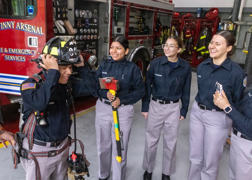Picatinny firehouse opens doors to future law enforcement officers