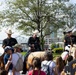 Mounted Color Guard participates in Sail 250 New Orleans
