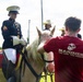 Mounted Color Guard participates in Sail 250 New Orleans