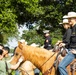 Mounted Color Guard participates in Sail 250 New Orleans