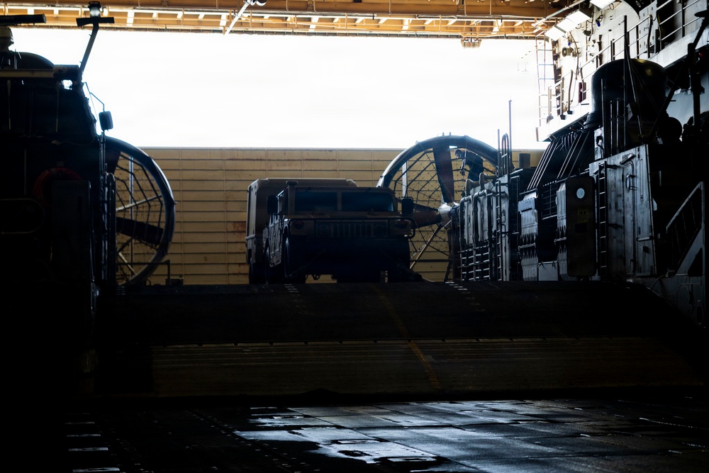 USS Iwo Jima LCAC Maintenance