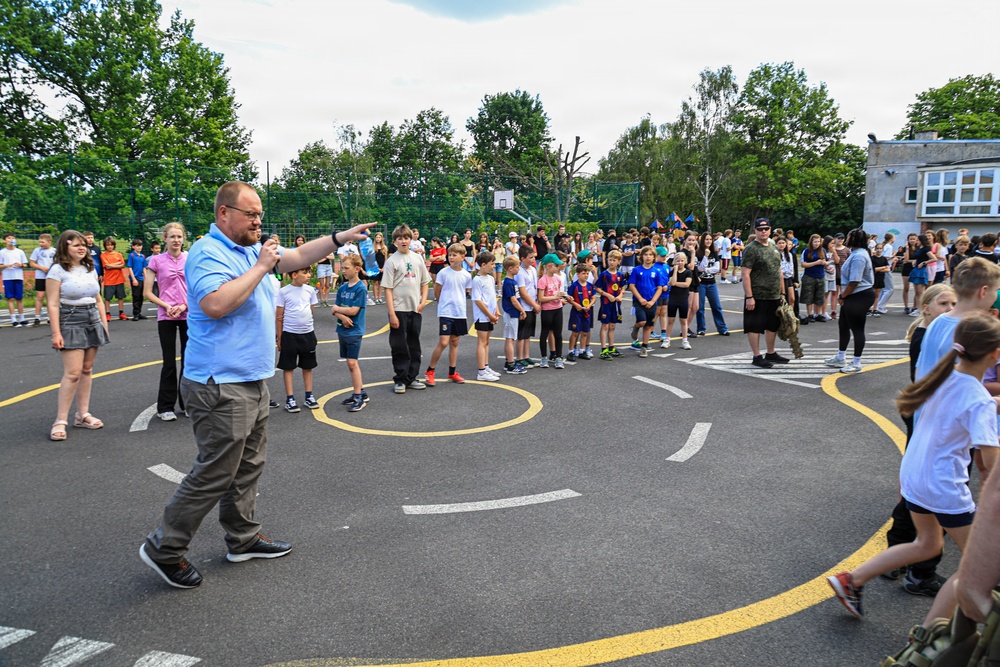 Children's Sports Day in Poznan