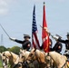 Mounted Color Guard participates in Sail 250 New Orleans